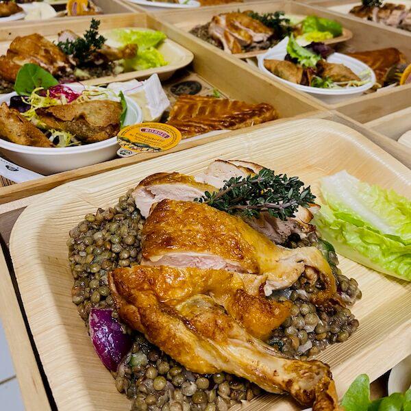 Plateau repas en livraison pour les entreprises à avignon