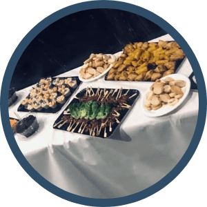 Repas à l'assiette pour évènement particulier