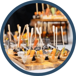 Cocktail dinatoire pour mariage sur Avignon 84
